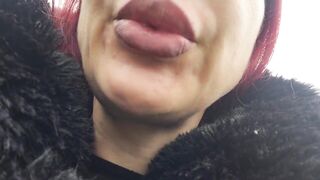 Huge Burps From the Sensual Lips of Lavinia Outdoor
