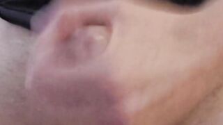 The climax with a dry orgasm