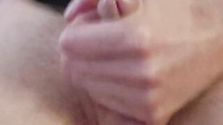 The climax with a dry orgasm