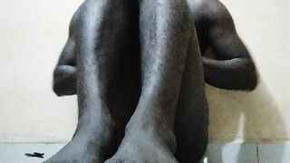 Waking up as early as 5am horny as hell and decide to do this.. dablackpee