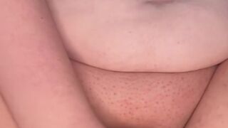 Bbw orgasm from two toys