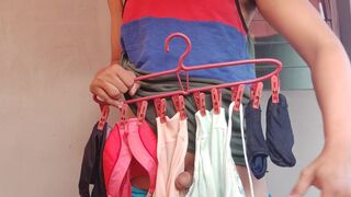 My neighbors panties make me so hard