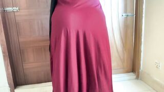 Big Ass Anippe Waiting for Your Big Cock, She want you Destroy her Big Butt - Arab Girl with Burqa