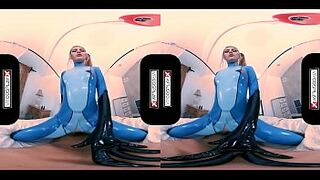 Metroid XXX Cosplay VR Porn