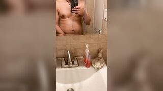 trying to be extra dirty before i head in the shower