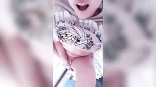 Creepy Guy Jerking Off At The Window While He Spies On Me