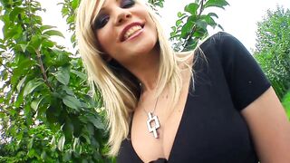 TIFFANY ROUSSE & THOMAS STONE European Babe BLinde all natural high heels, nice tits, creampie Teas1