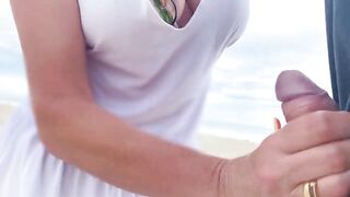 She made me cum in front of everyone