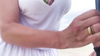 She made me cum in front of everyone