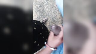 Desi Village handjob and boobjob till cum - Indian Sex