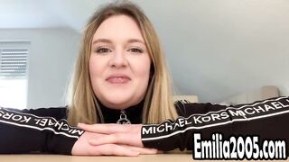 MY FIRST TIME NAKED!!! 18yo German Blonde Teen