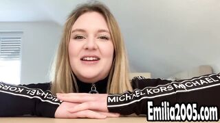 MY FIRST TIME NAKED!!! 18yo German Blonde Teen