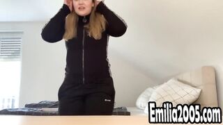 MY FIRST TIME NAKED!!! 18yo German Blonde Teen