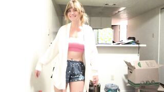 Quirky Math Teacher Undresses for Webcam Boyfriend Like Casting Tape