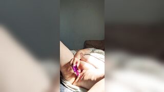 Shhh. I'm playing with my toy