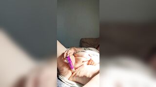 Shhh. I'm playing with my toy